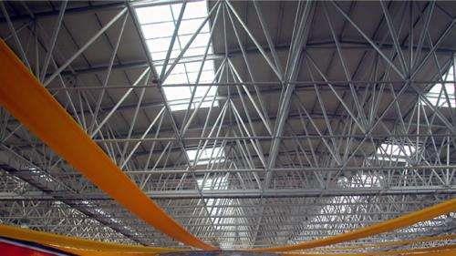 登封盘点螺栓球网架构件施工前的检验工作