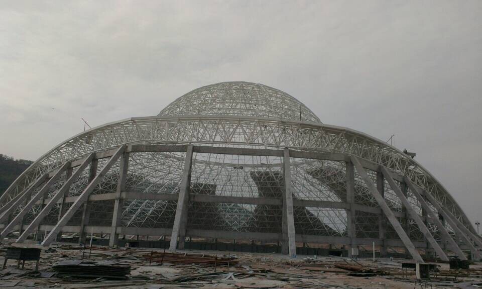 登封体育场馆网架工程